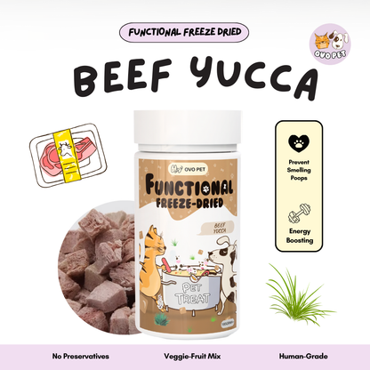 [Bundle for 2] OvoPet Freeze-Dried Functional Treats – Choose Any 2 Flavours (100g Each)