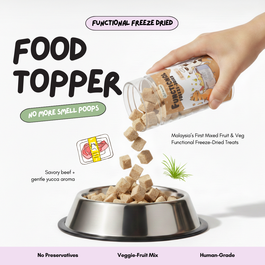 Beef Yucca Functional BARF Freeze Dried - For Smelly Poop