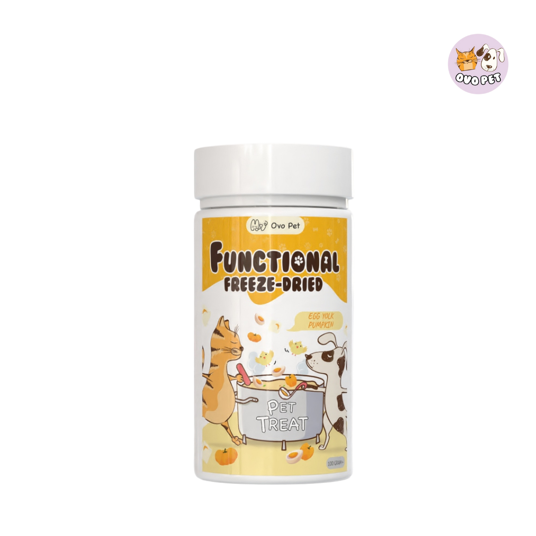 Pumpkin Eggyolk Freeze Dried - For Skin Coat