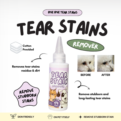 BYE BYE TEAR STAINS Remover