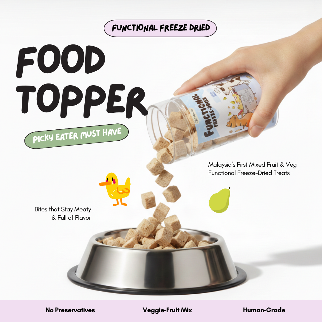 Duck Pear Freeze Dried - For Tear Stain and Bad Breath