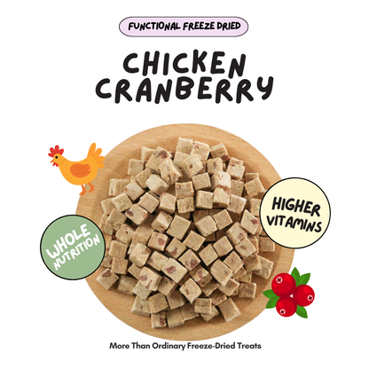 Chicken Cranberry Freeze Dried - For Urine Protection