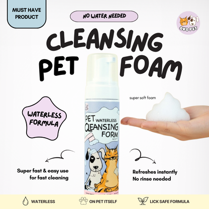 Waterless Cleansing Foam 200ml