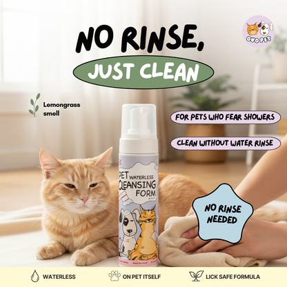 Waterless Cleansing Foam 200ml