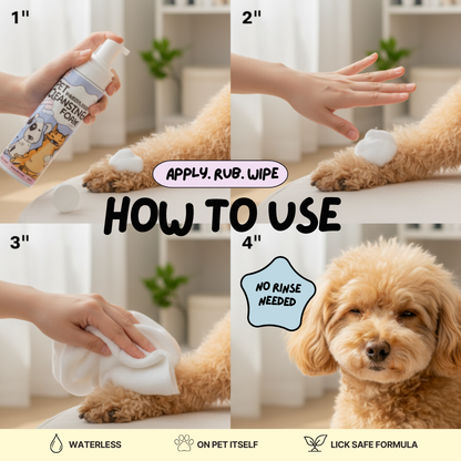 Waterless Cleansing Foam 200ml