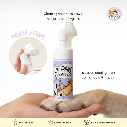 Paw Cleaner with Silicone Scrubber