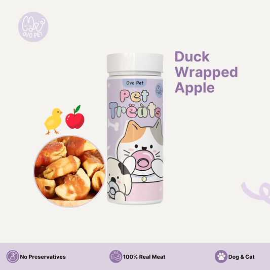 Duck Wrapped Apple