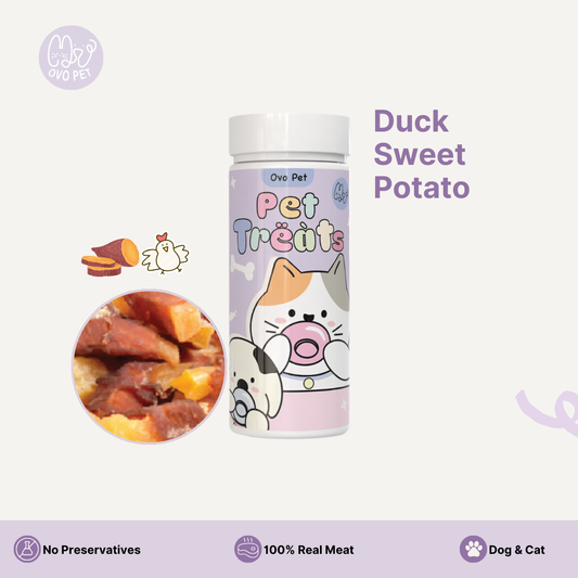 Duck Rolled Sweet Potato