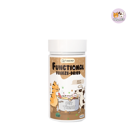 Beef Yucca Functional BARF Freeze Dried - For Smelly Poop