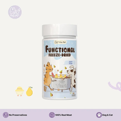Duck Pear - Functional Freeze Dried 100G OVO PET