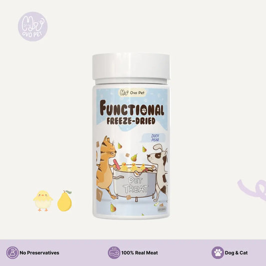 Duck Pear - Functional Freeze Dried 100G OVO PET