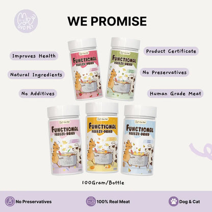 Duck Pear - Functional Freeze Dried 100G OVO PET