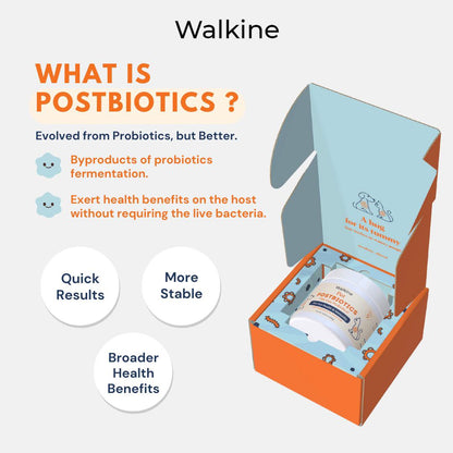 WALKINE - Pet Postbiotics (4th Generation Probiotics)