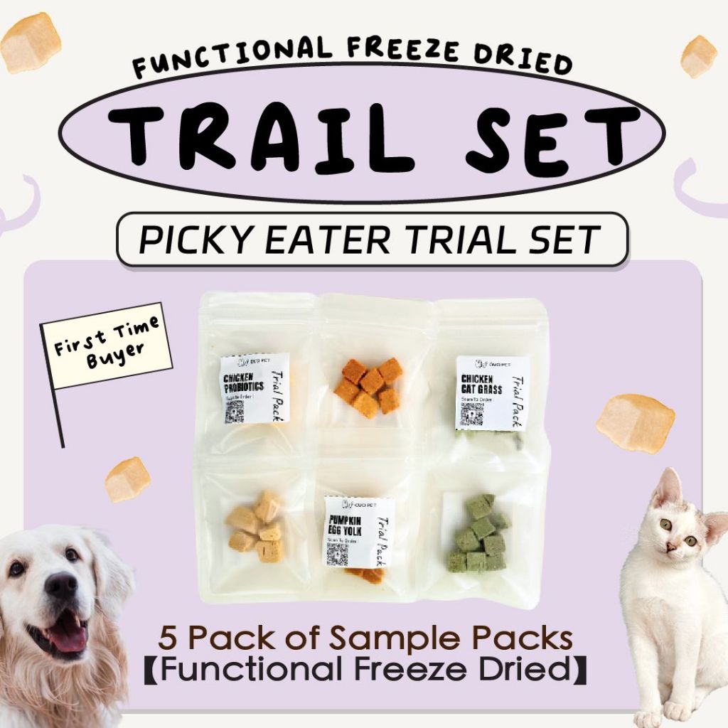 Ovo Pet Functional Freeze Dried (Trial Pack) 10g