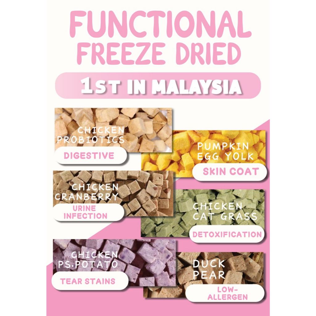 Ovo Pet Functional Freeze Dried (Trial Pack) 10g